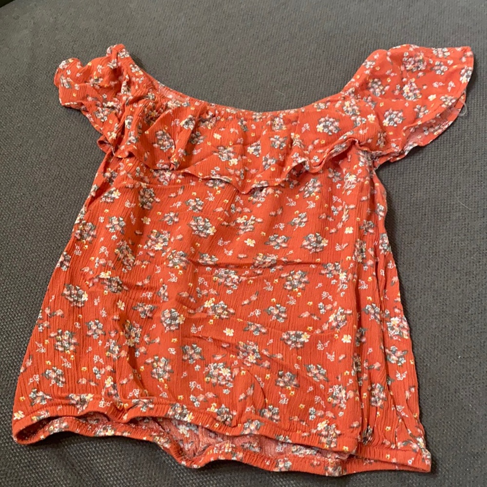 Flowered T Shirt